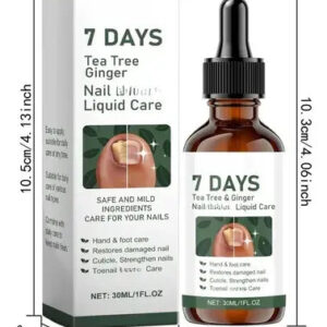 Tratamiento Líquido para Hongos y Reparación de Uñas | Cuidado Intensivo Tea Tree & Ginger