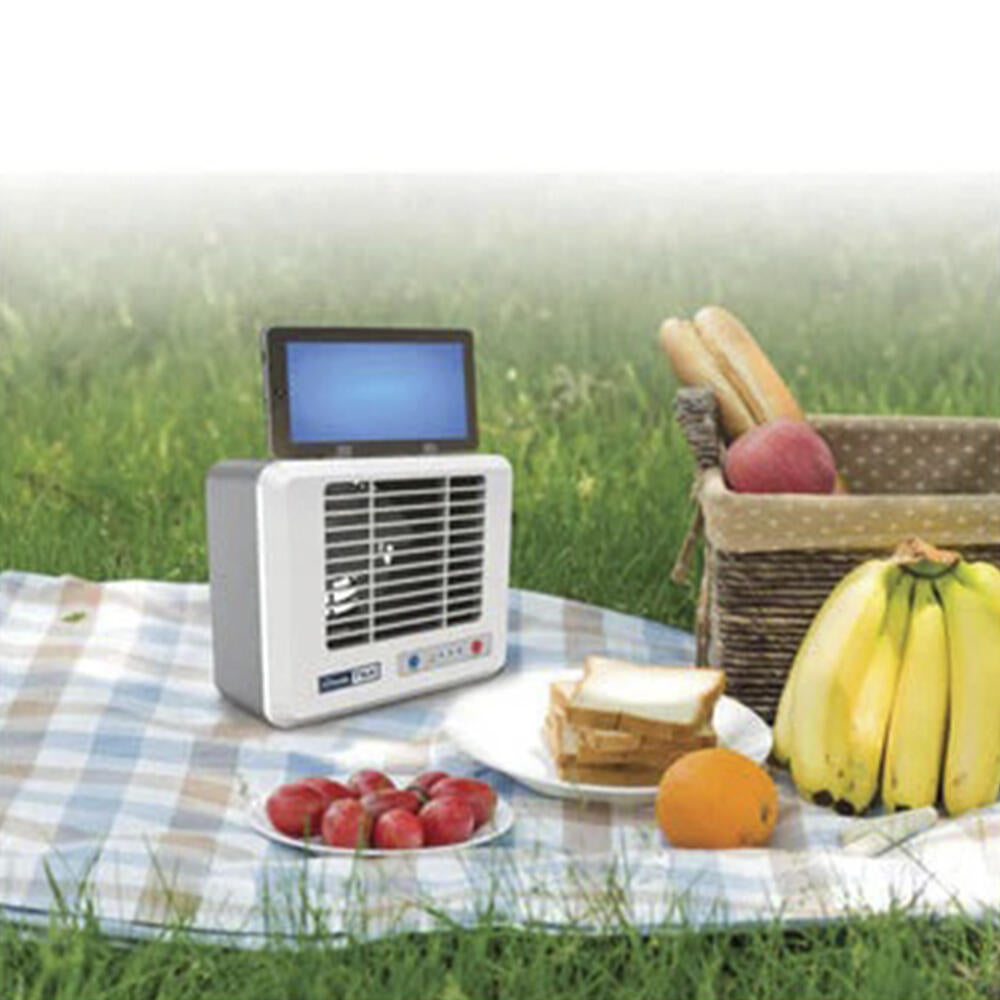Mini Aire Acondicionado Portátil USB Silencioso, Ventilador de Escritorio con Refrigeración por Aire, Blanco - Imagem 12