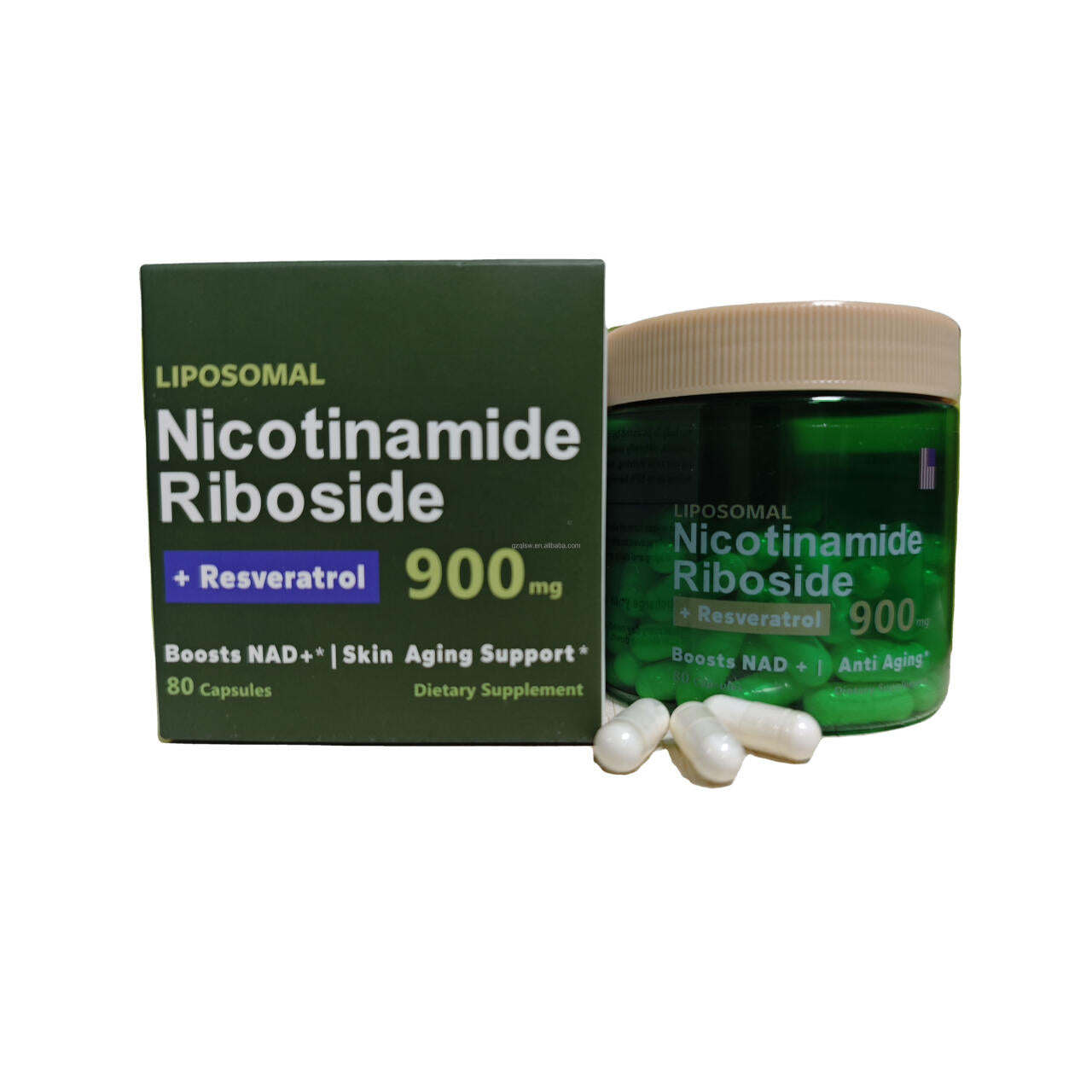Suplemento NAD Suplemento MNM Alternativa – Ribosida de nicotinamida liposomal, resveratrol, quercetina - Imagem 2