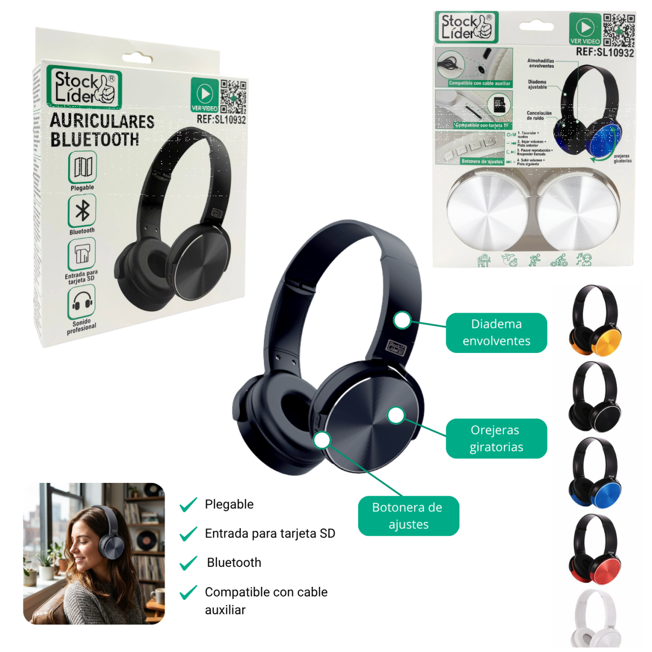 Auriculares bluetooth - Imagem 3