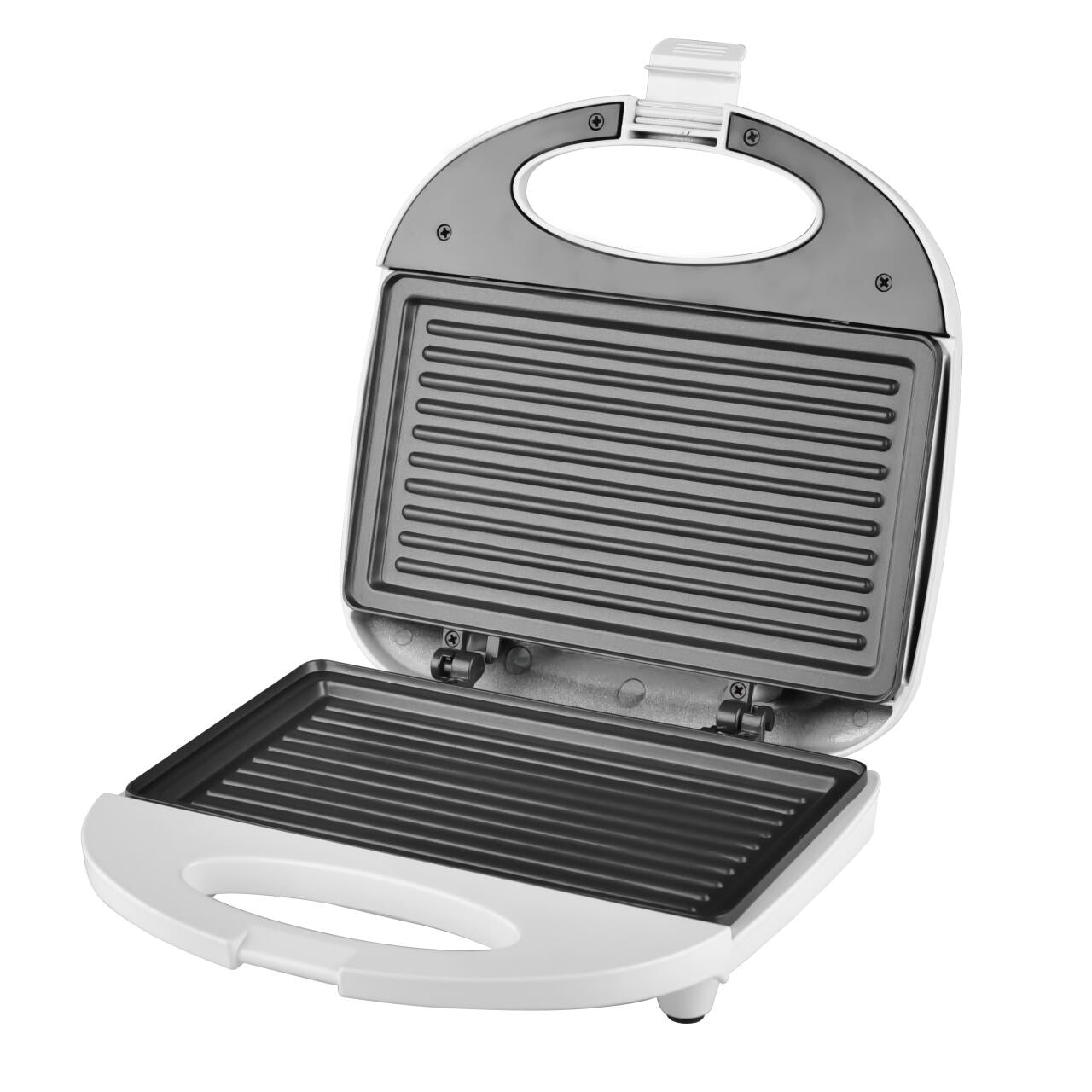 Sandwichera Grill con Revestimiento Antiadherente 750W Capacidad para 2 Sándwiches Tacto Frío - Imagem 3