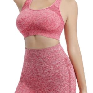 Conjunto Deportivo Mujer 2 Piezas Rojo – Talla Única